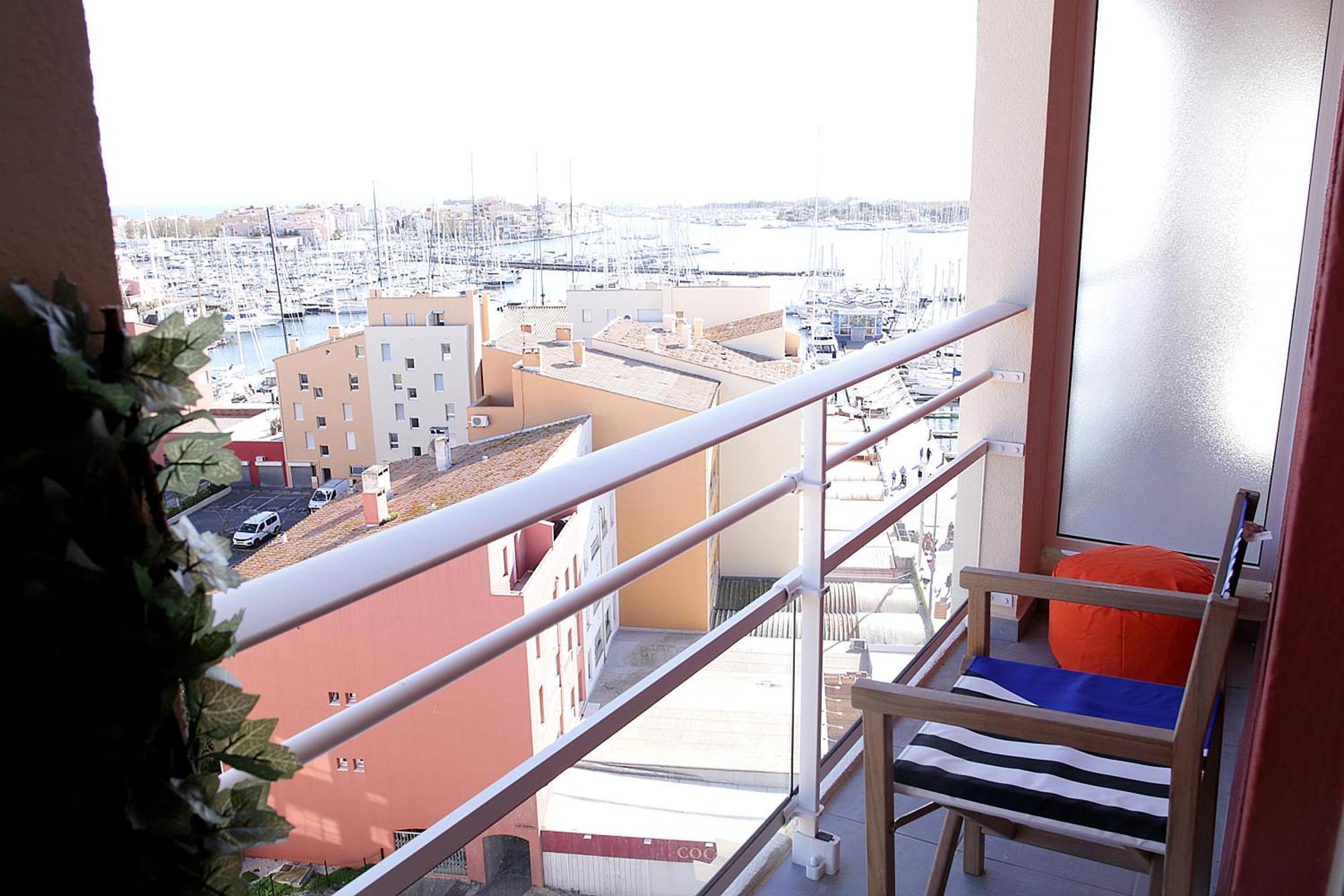 Apartament Centre Port,Vue Panoramique,Clim,Balcon,Wifi Agde Zewnętrze zdjęcie