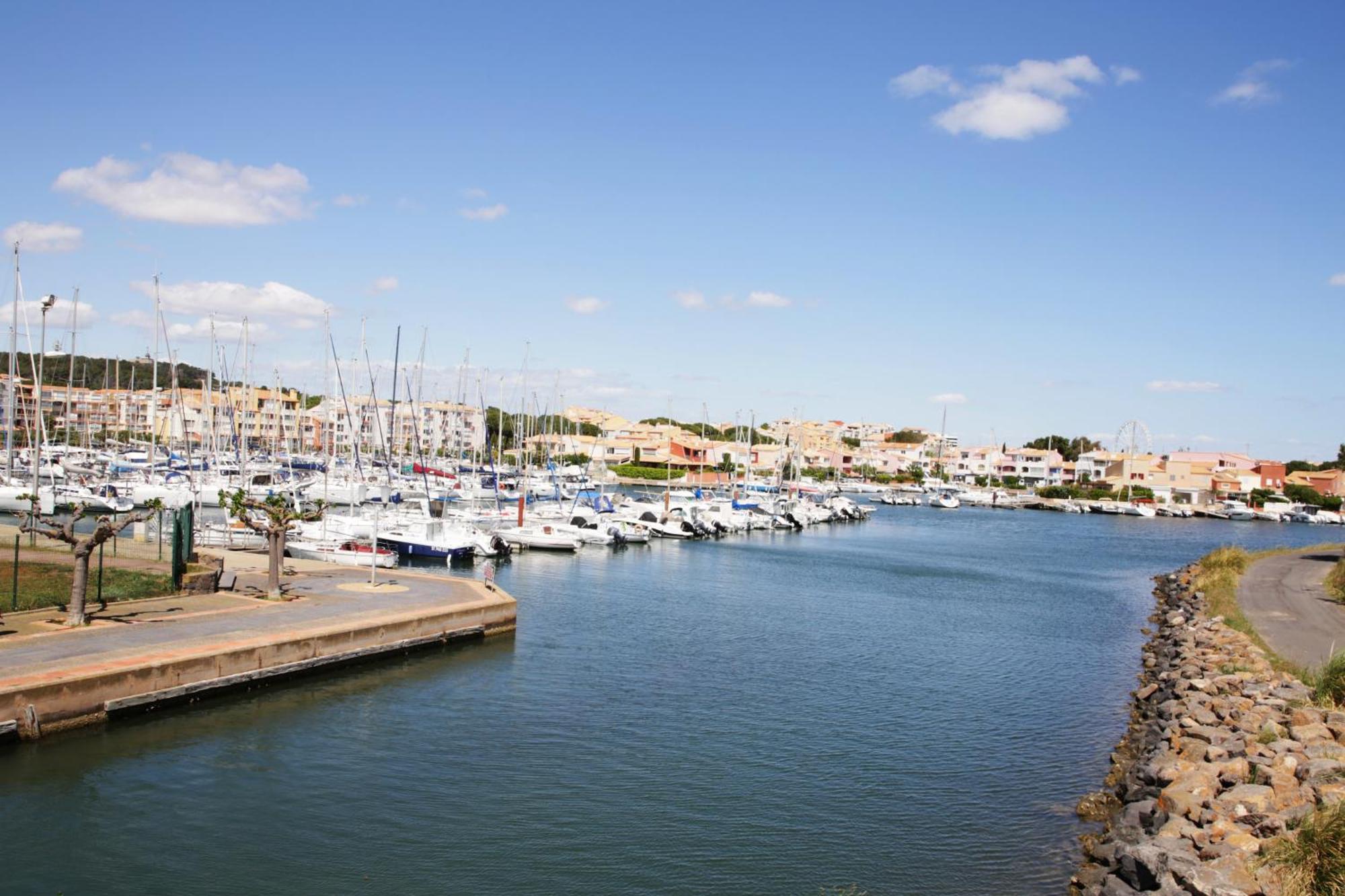 Apartament Centre Port,Vue Panoramique,Clim,Balcon,Wifi Agde Zewnętrze zdjęcie