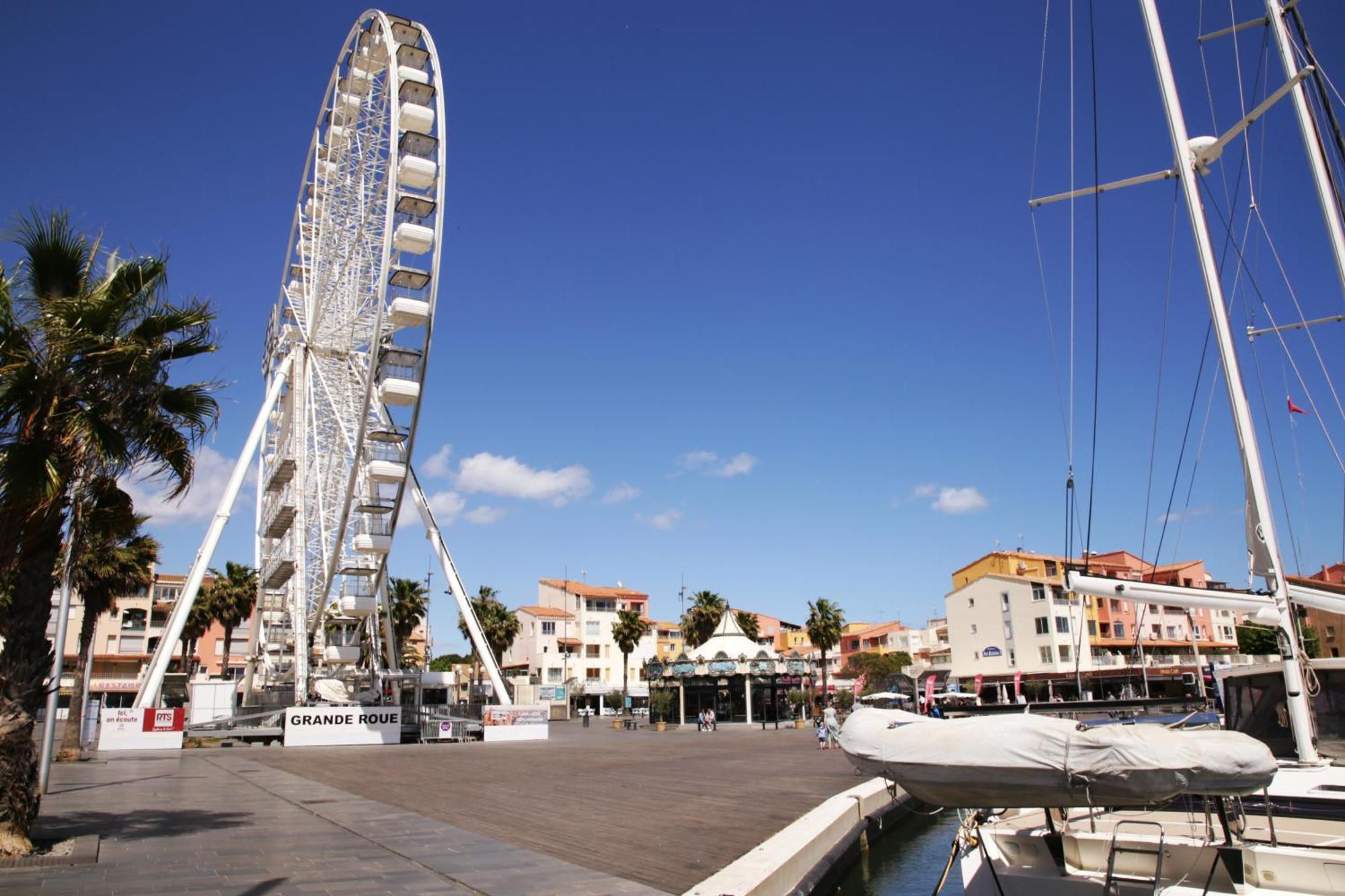 Apartament Centre Port,Vue Panoramique,Clim,Balcon,Wifi Agde Zewnętrze zdjęcie